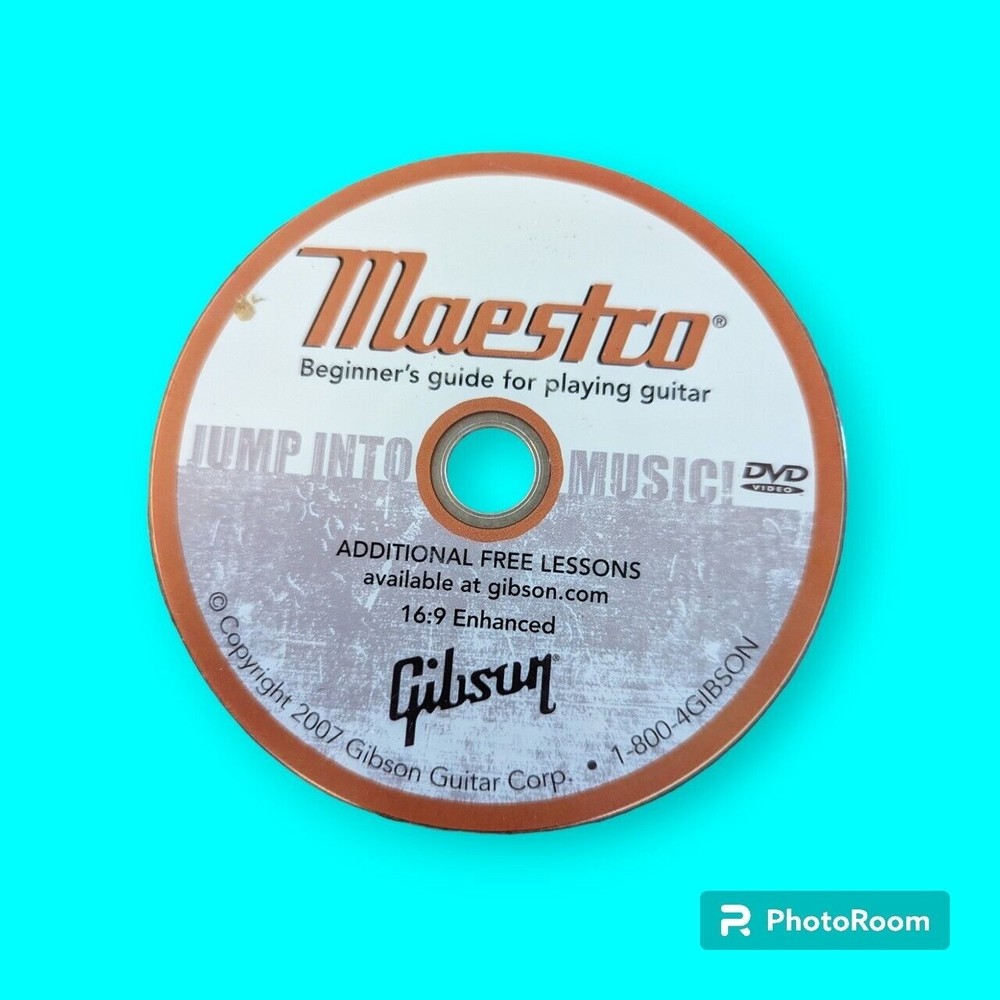 Maestro Beginner's Guide For Playing Guitar DVD Jump Into Music 2007